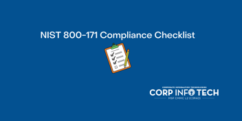 NIST 800-171 Compliance Checklist